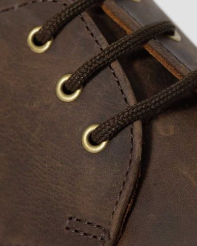 Tenis Oxford Dr Martens 1461 Crazy Horse Cuero Para Mujer DR3728F